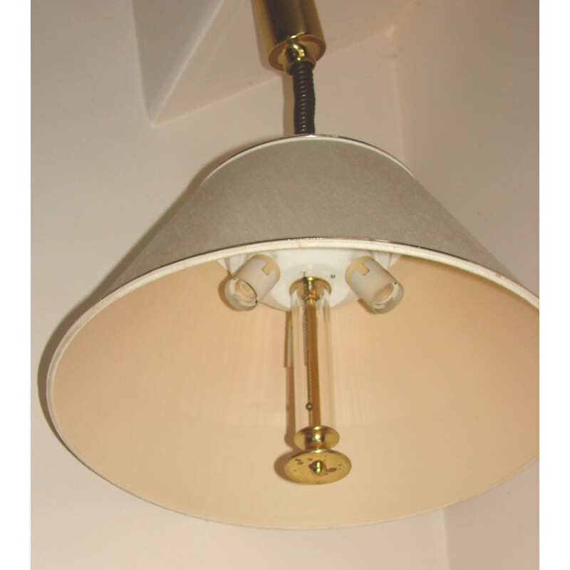 Vintage GKS Leuchten Knapstein pendant lamp, 1980s