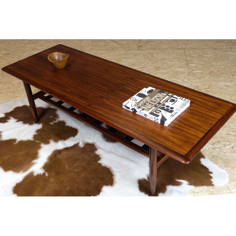 Vintage Rosewood coffee table by Eric Merthen, 1960s