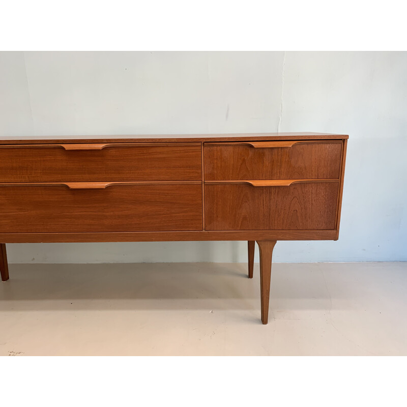 Vintage Austinsuite sideboard with 6 drawers 1960s