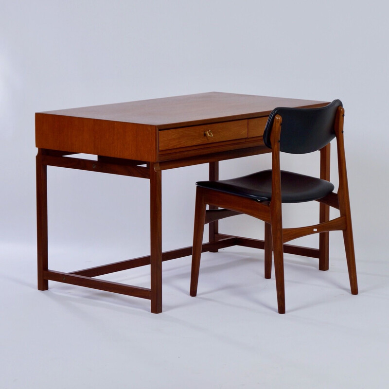 Vintage Desk with Chair in Teak,Danish 1960s