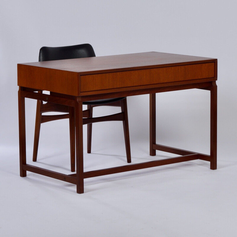 Vintage Desk with Chair in Teak,Danish 1960s