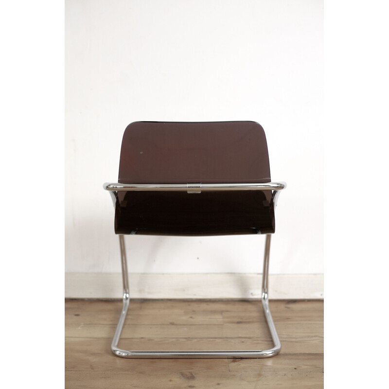 Vintage chair by Yves Christin, Plexiglas, by Airborne, 1970