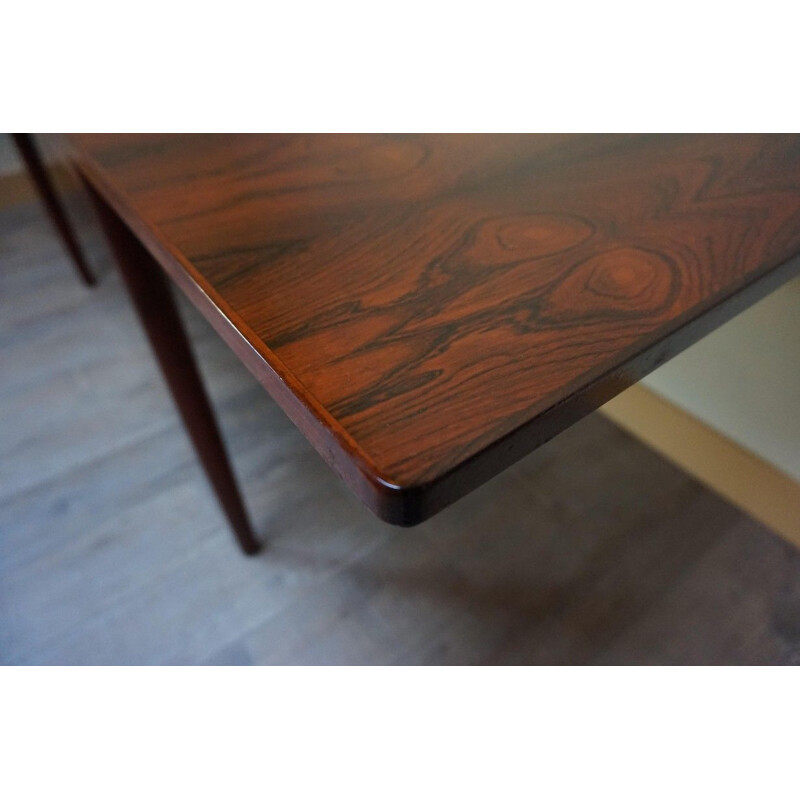 Mid-Century Rosewood Dining Table by Arne Vodder for Sibast, Danish 1960s 