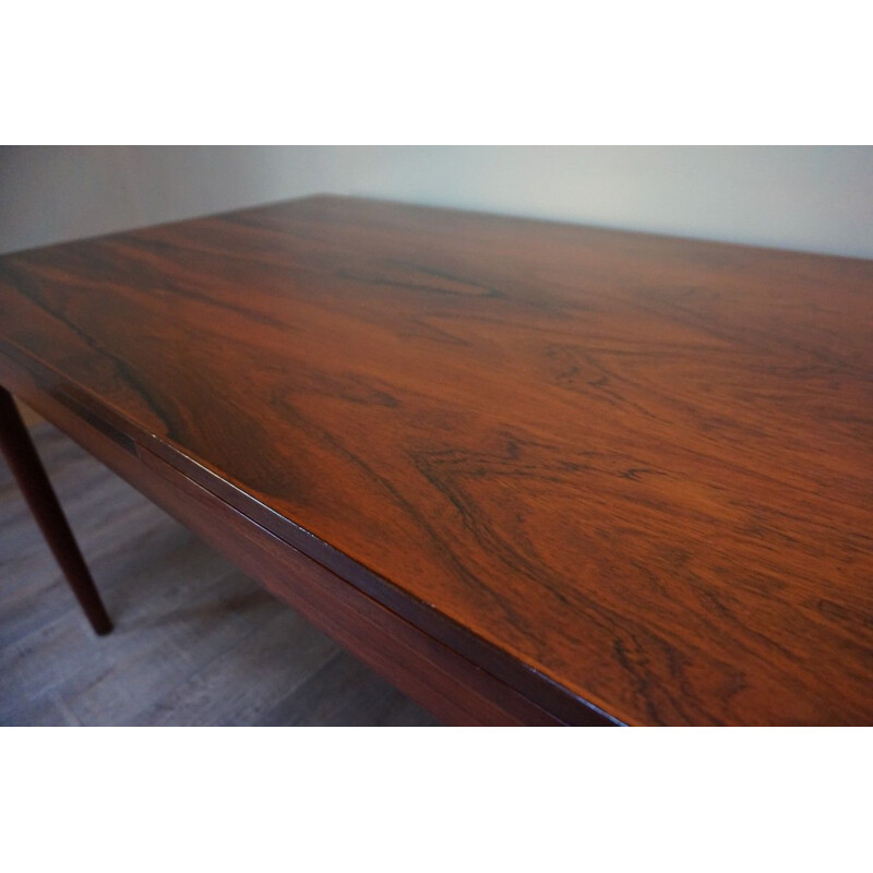 Mid-Century Rosewood Dining Table by Arne Vodder for Sibast, Danish 1960s 