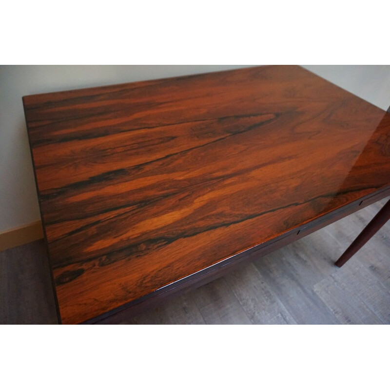 Mid-Century Rosewood Dining Table by Arne Vodder for Sibast, Danish 1960s 
