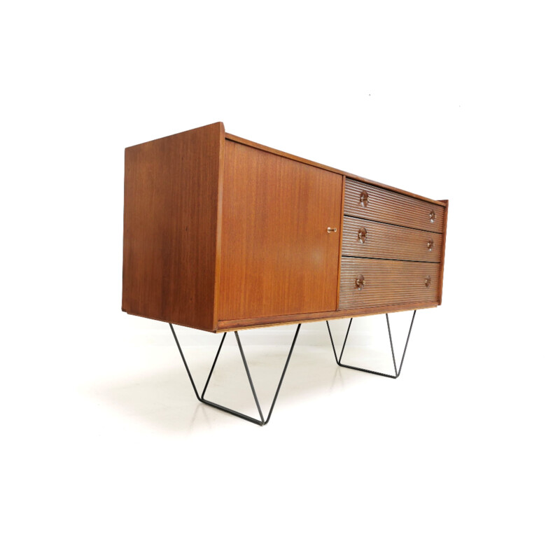 Vintage Nathan Teak Mid Century Floating Sideboard British 1960s