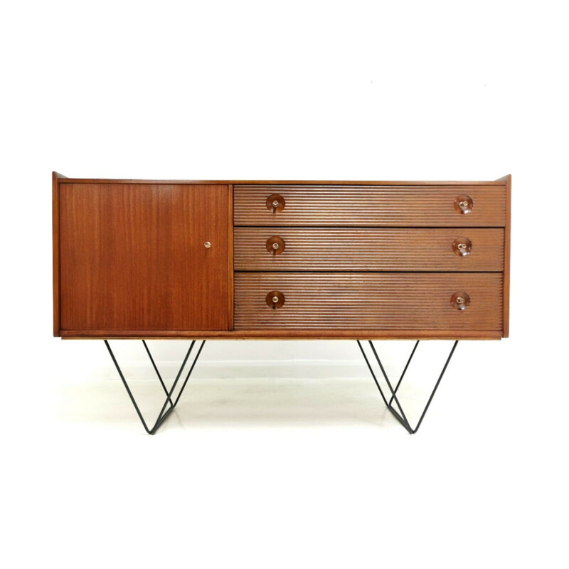 Vintage Nathan Teak Mid Century Floating Sideboard British 1960s