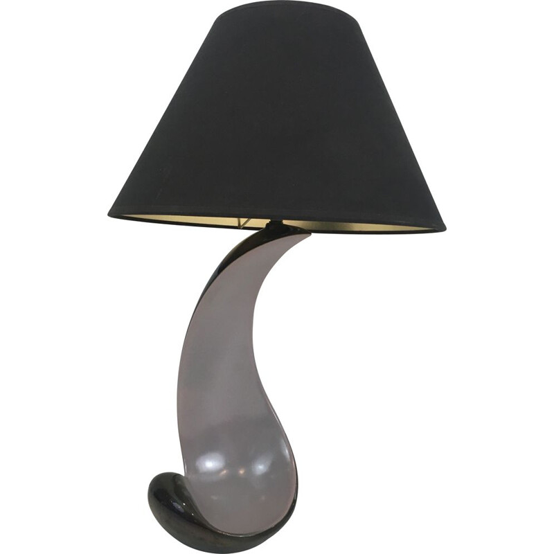 Lampada in ceramica vintage, 1950