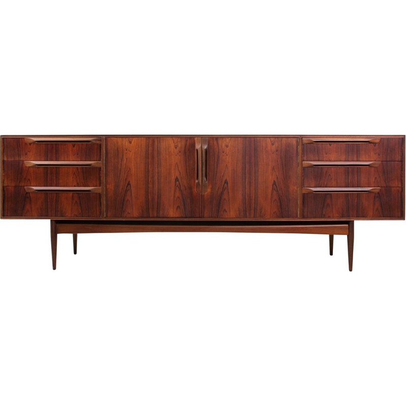 Vintage British Rosewood Sideboard from McIntosh, 1960s