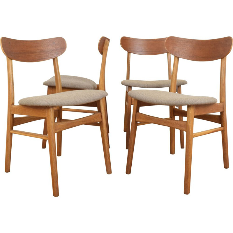 Set of 4 Mid-Century Dining Chairs from Farstrup, Danish 1960s