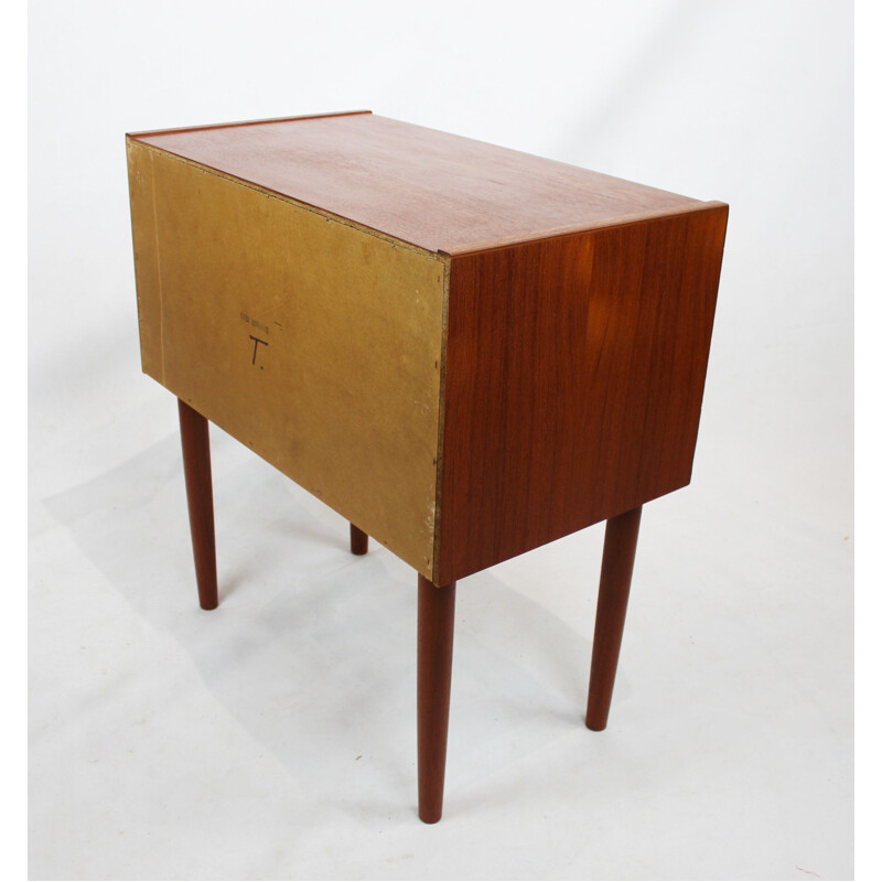 Small vintage chest of drawers in teak of danish 1960s