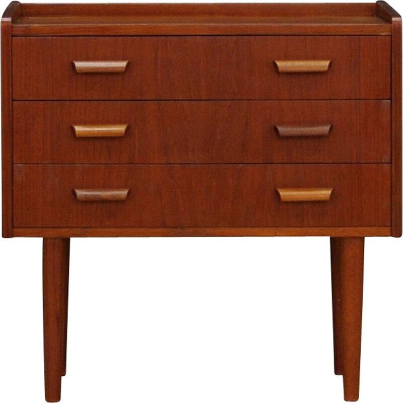 Vintage chest of drawers minimalist Danish 1970s