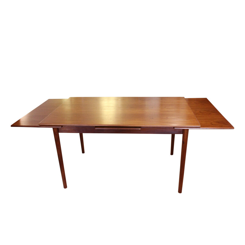 Vintage Dining table with extentions in teak of danish 1960s