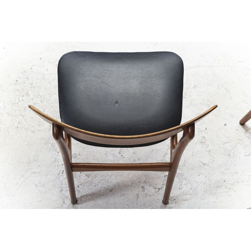 Set of 6 Vintage Dining Chairs by Schiønning & Elgaard for Randers Møbelfabrik, 1960s