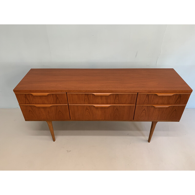 Vintage teak Austinsuite sideboard by Frank Guille 1960