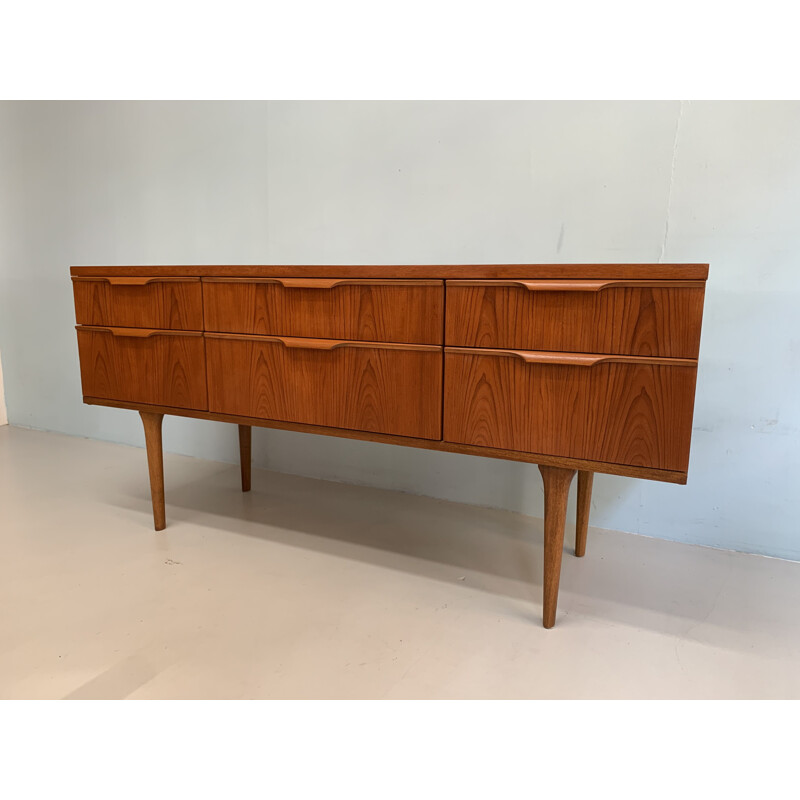 Vintage teak Austinsuite sideboard by Frank Guille 1960