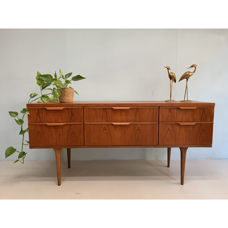 Vintage teak Austinsuite sideboard by Frank Guille 1960