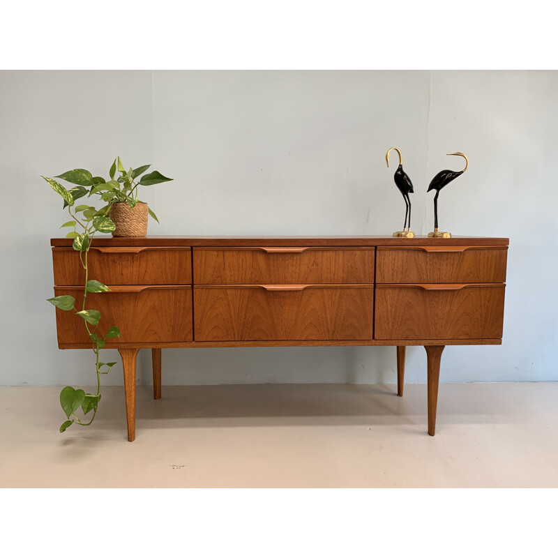 Vintage teak Austinsuite sideboard by Frank Guille 1960