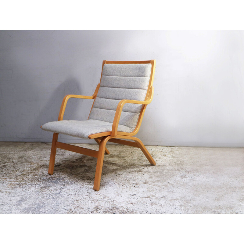 Mid century bentwood armchair Danish 1970