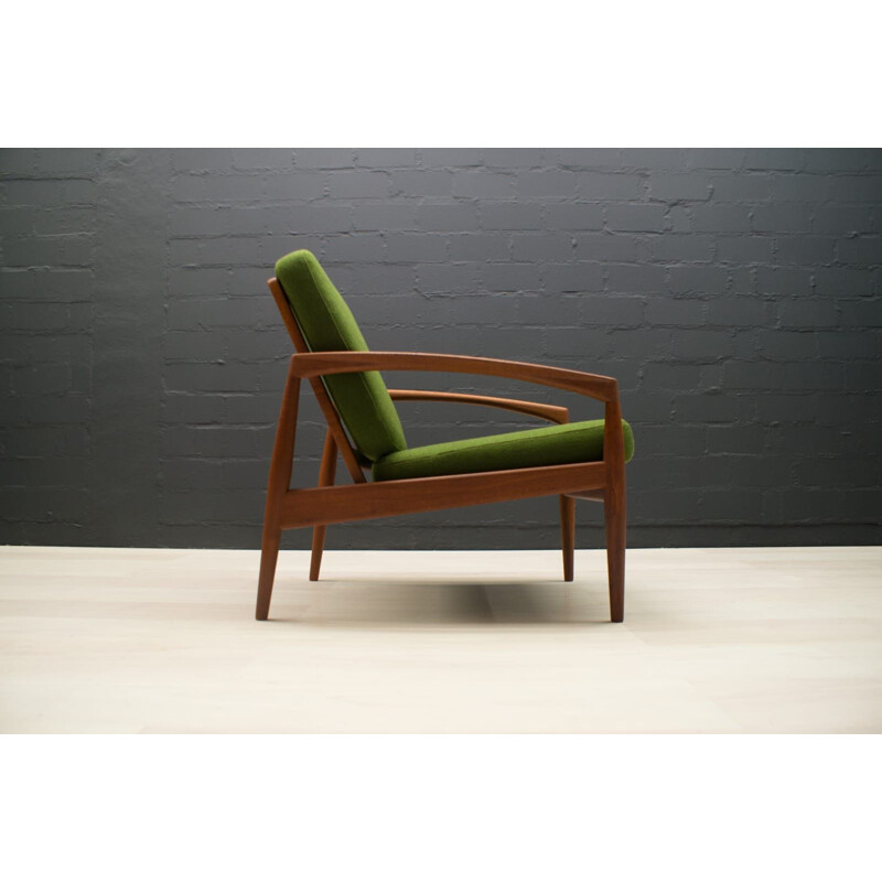 Vintage Paper Knife Armchair by Kai Kristiansen for Magnus Olesen, 1950s