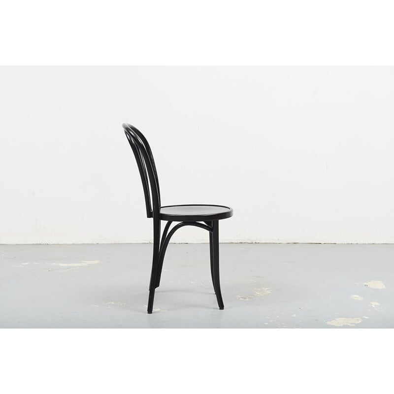 Chaise vintage Bistrot noire Thonet 18