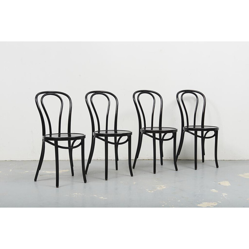 Vintage chair Bistrot black Thonet 18