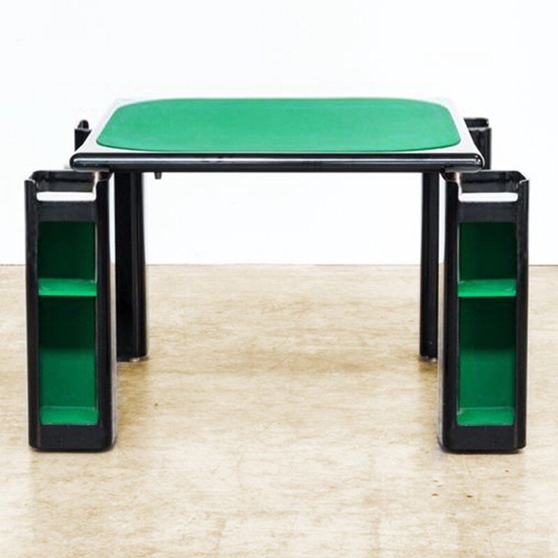 Vintage game table by Pierluigi Molinari for Pozzi Milano, Italy 1970