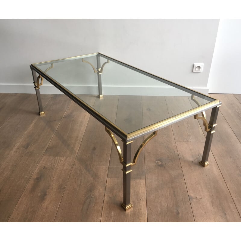 Vintage neoclassical coffee table, 1970