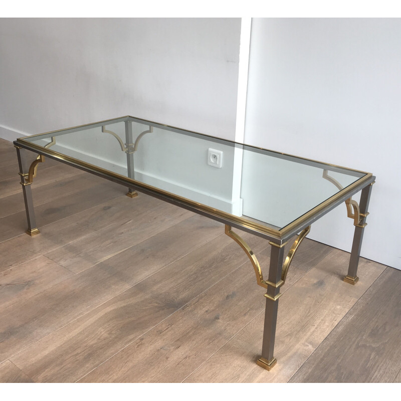 Vintage neoclassical coffee table, 1970