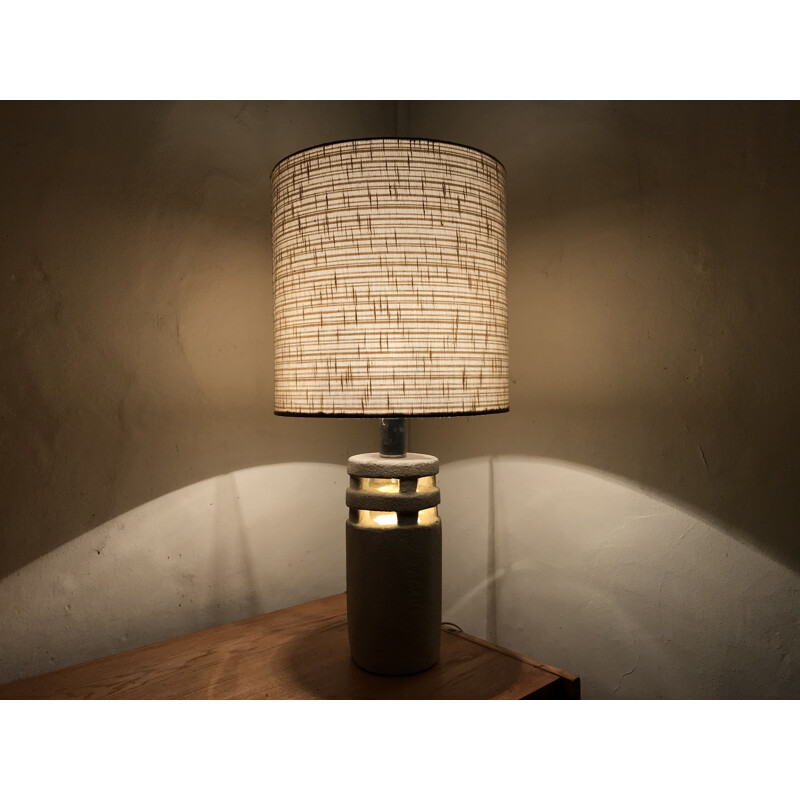 Vintage stone lamp by Albert Tormos , 1970