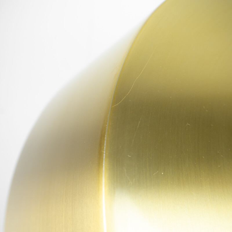 Vintage brass lamp Hercules by Jo Hammerborg, Danish 1977