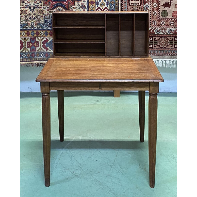 Vintage oak desk writing desk 1930