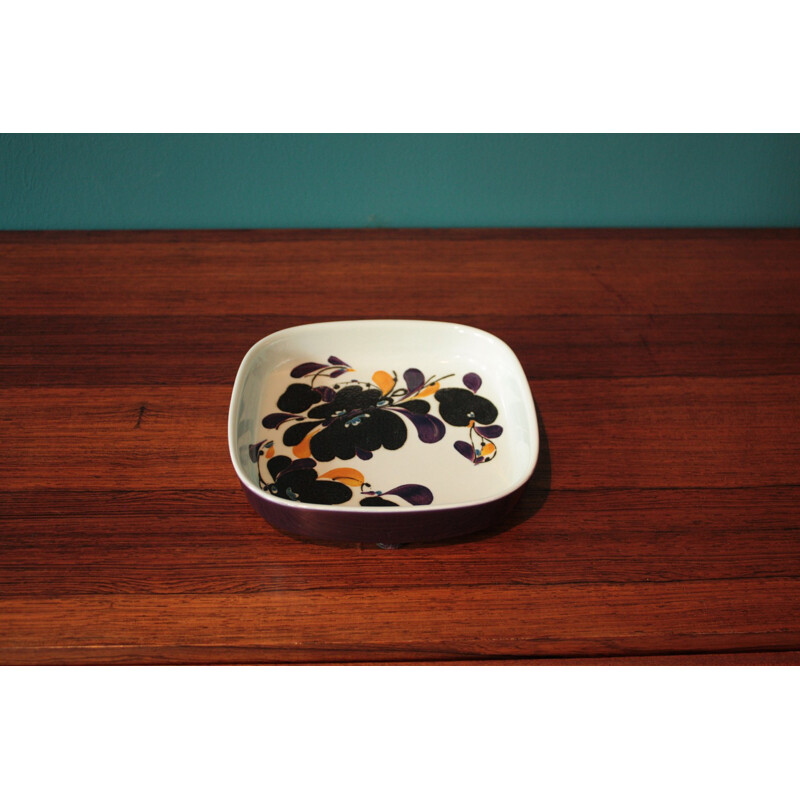 Scandinavian faience plate, Ivan WEISS - 1970s