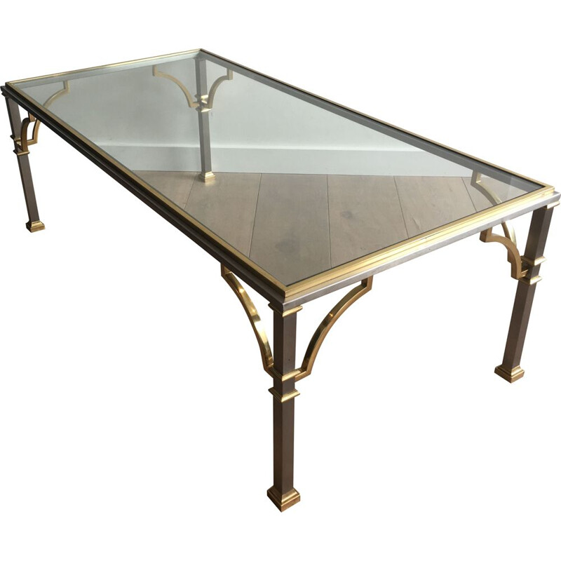 Vintage neoclassical coffee table, 1970