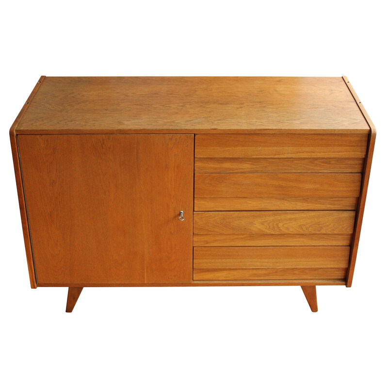 Vintage Sideboard U-458 by Jiri Jiroutek for Interier Praha 1960