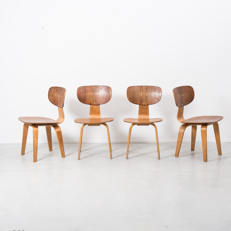 UMS Pastoe SB02 chair, Cees BRAAKMAN - 1950s