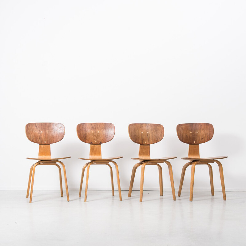 UMS Pastoe SB02 chair, Cees BRAAKMAN - 1950s