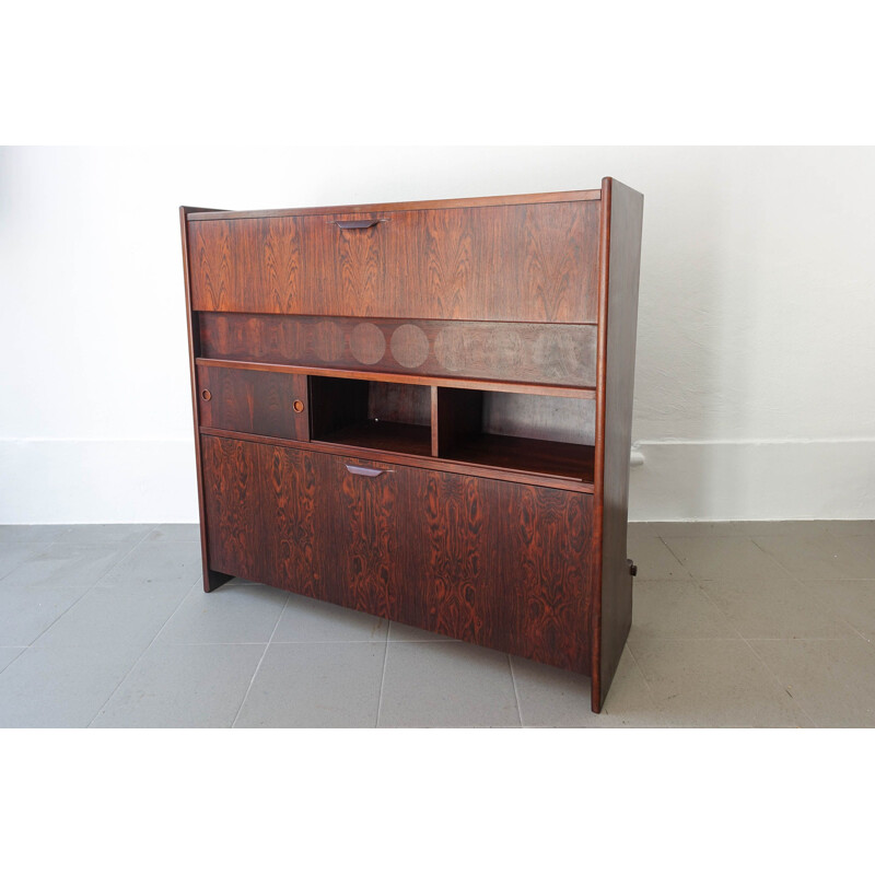 Vintage Rosewood Bar Cabinet SK661 by Johannes Andersen for Skaaning & Søn, 1960