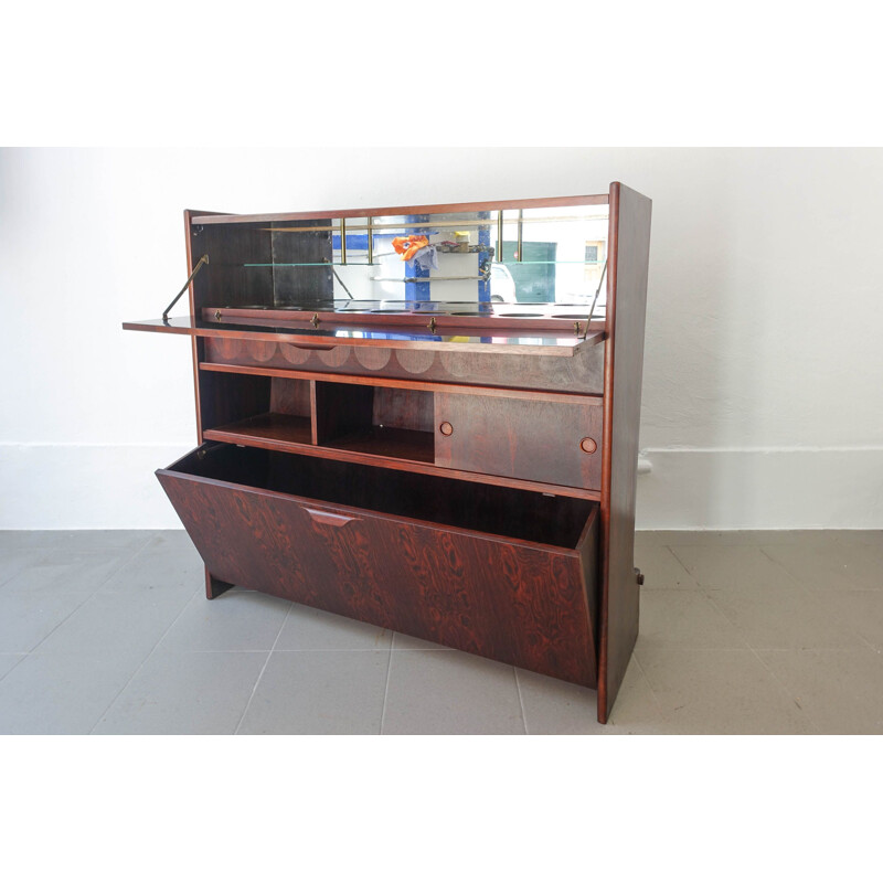 Vintage Rosewood Bar Cabinet SK661 by Johannes Andersen for Skaaning & Søn, 1960