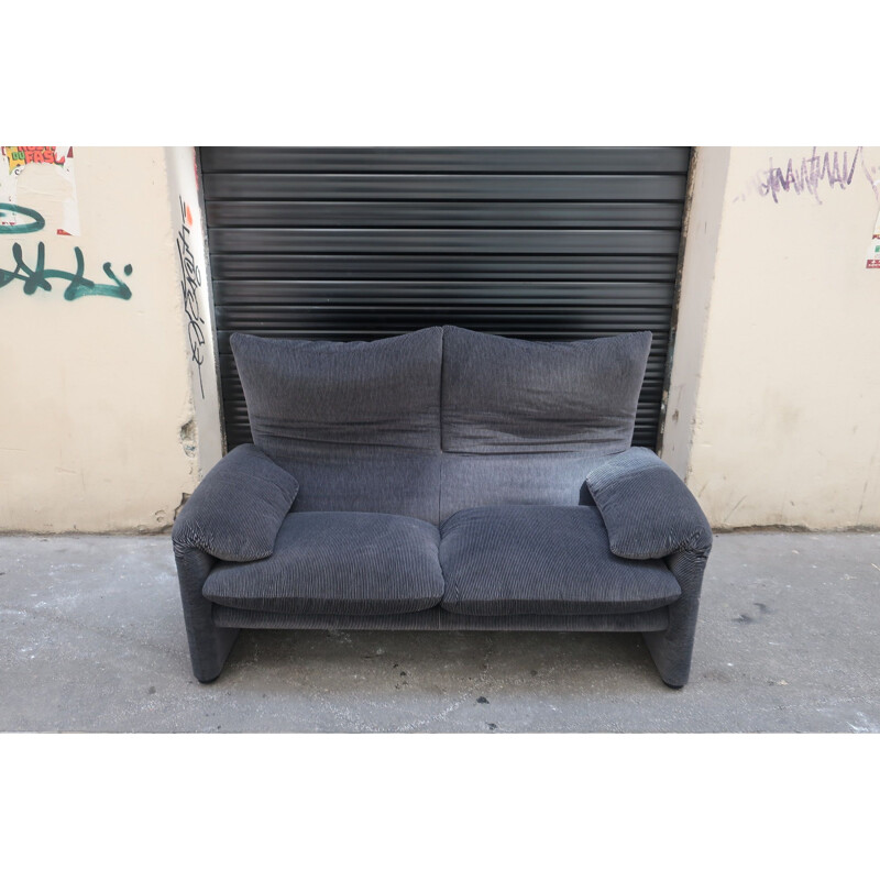 Vintage Maralunga sofa by Vico Magistretti for Cassina