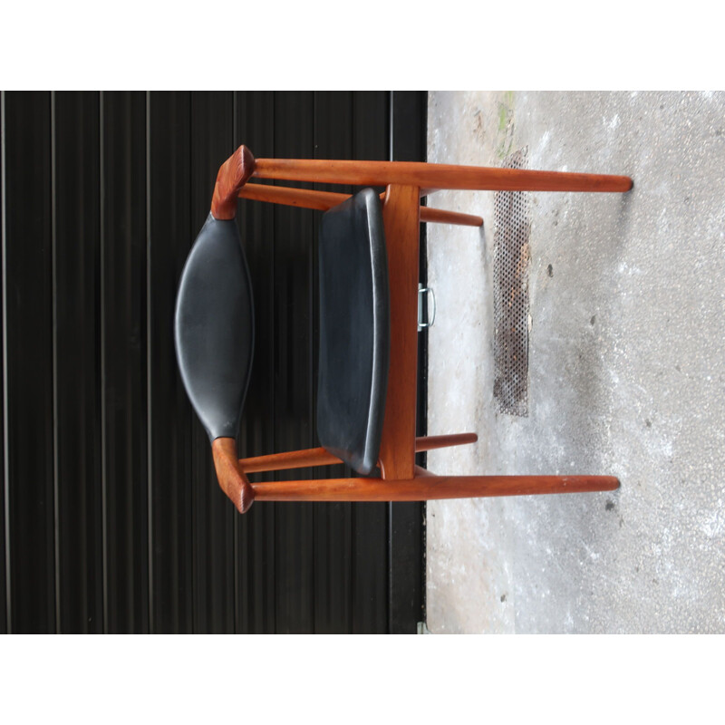 Vintage Erik Kirkegaard office chair for Scandinavian Glostrup 1960