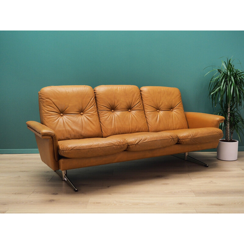 Vintage Sofa leather, Danish 1960s