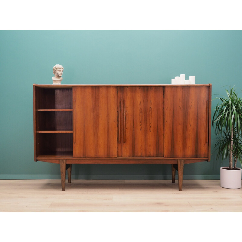 Vintage Highboard rosewood  Danish 1970s