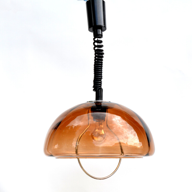 Vintage kitchen ceiling lamp Dijkstra Netherlands, 1970s