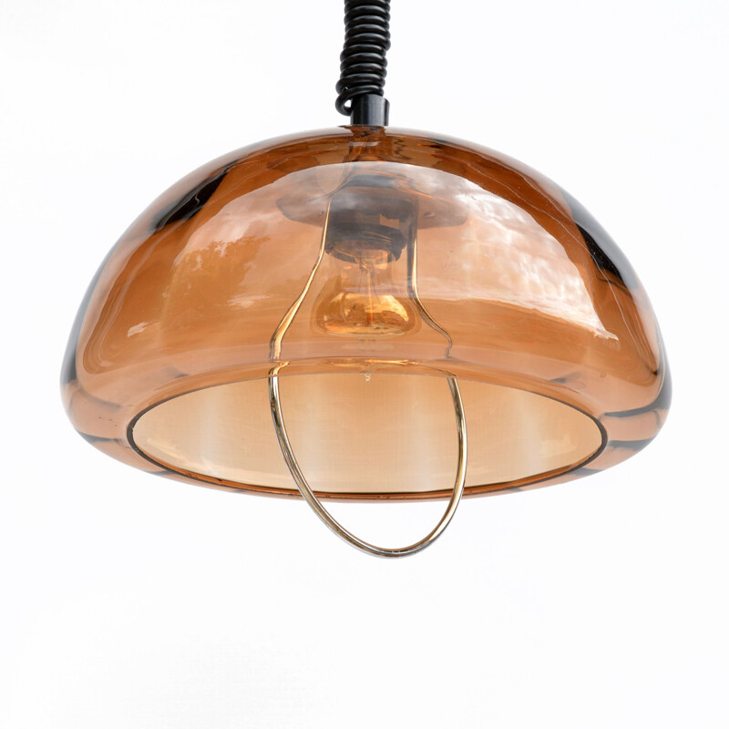 Vintage kitchen ceiling lamp Dijkstra Netherlands, 1970s