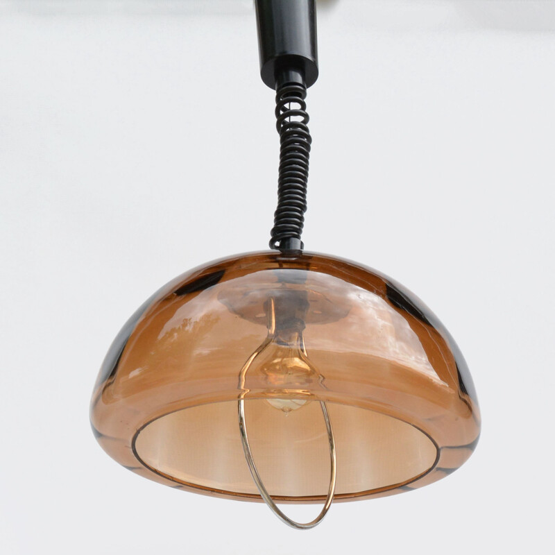 Vintage kitchen ceiling lamp Dijkstra Netherlands, 1970s