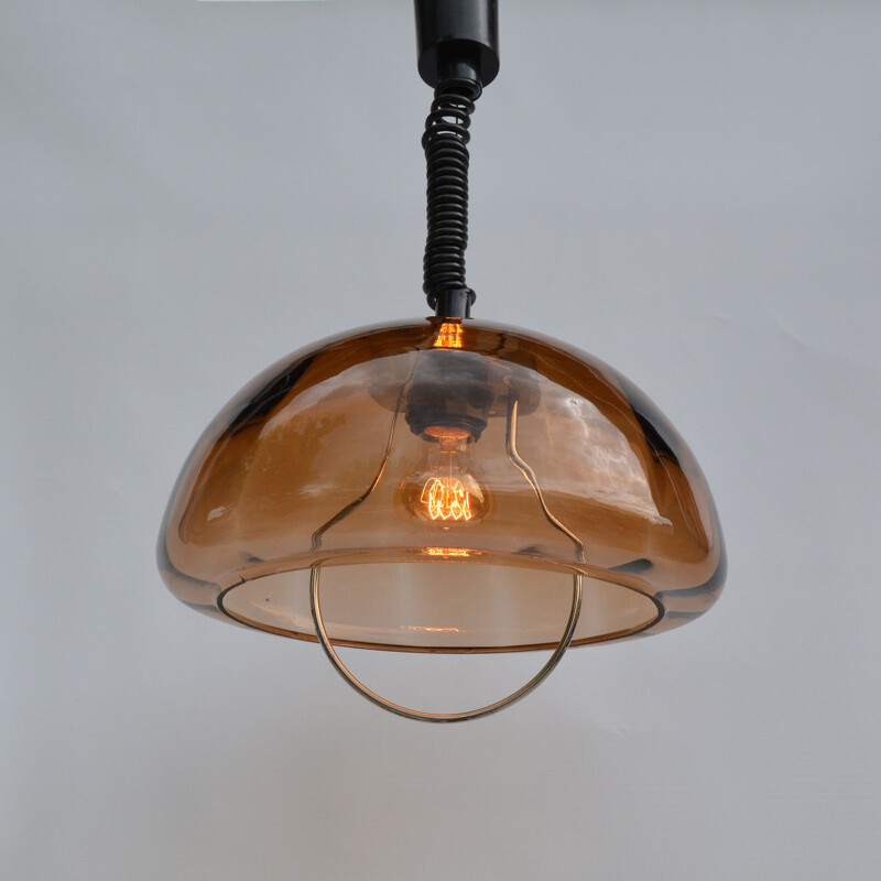 Vintage kitchen ceiling lamp Dijkstra Netherlands, 1970s