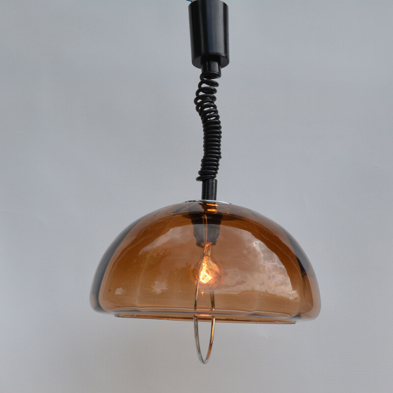 Vintage kitchen ceiling lamp Dijkstra Netherlands, 1970s