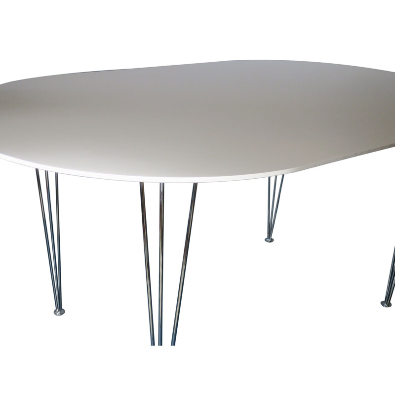 Vintage Dining Table,Ellipse-Shaped  Danish 1970s