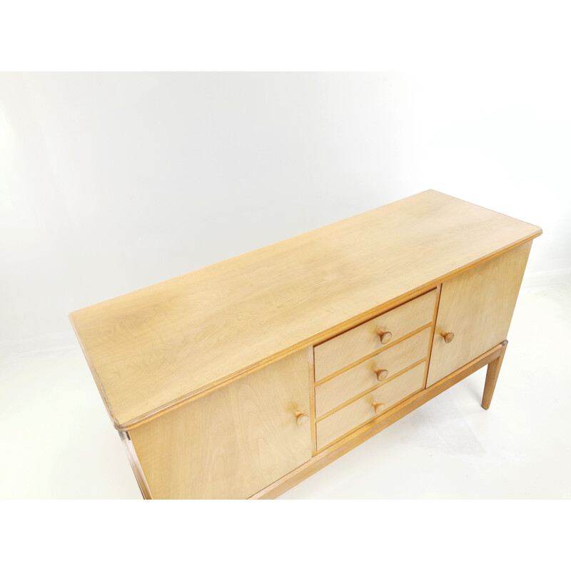 Mid Century Blonde Sideboard British Gordon Russell for Heals